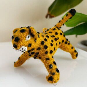 Wool Felt Tiger Ornament